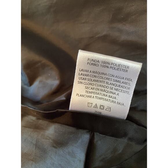 White Stag Softshell Jacket Womens Med (8-10) Black Zip Front Wind Breaker Coat - Picture 11 of 16